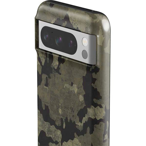 Wood Camo Camouflage Google Pixel 8 Pro Impact Case